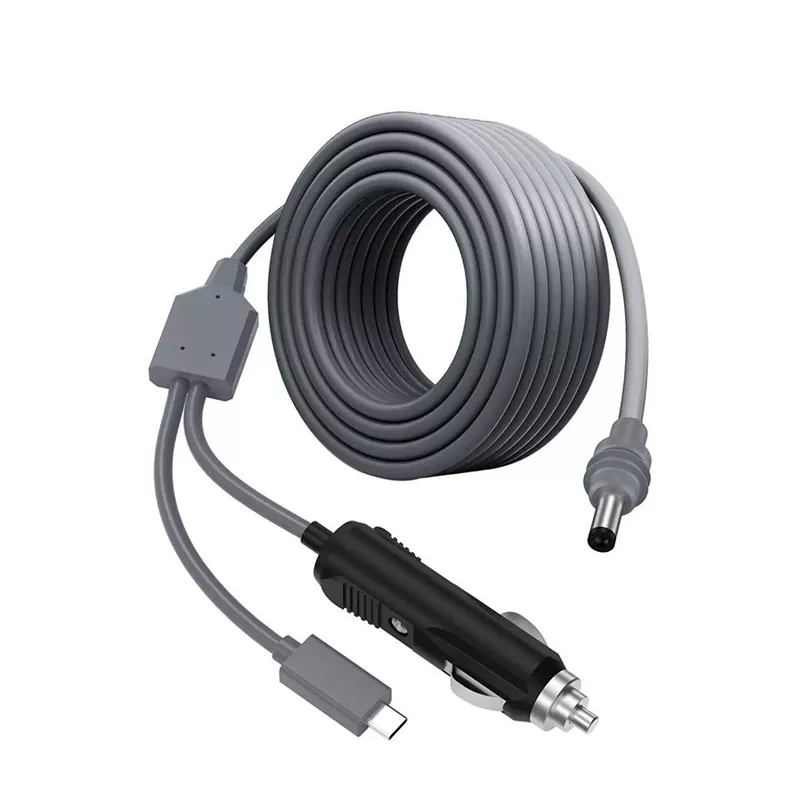 2-in-1 Starlink DC - USB-C カーチャージャー ケーブル