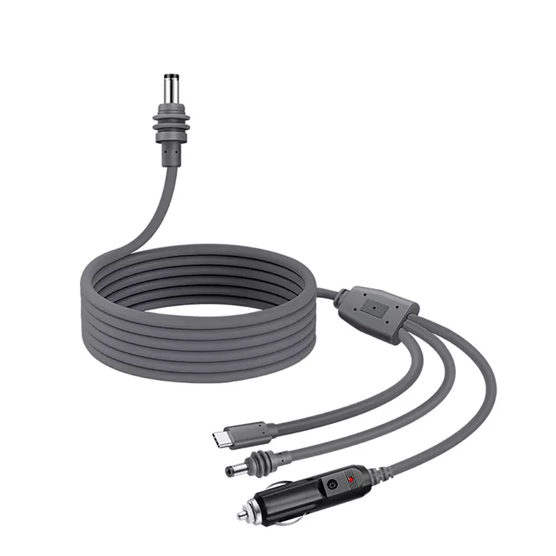 3-in-1 Starlink DC - USB-C カーチャージャー ケーブル