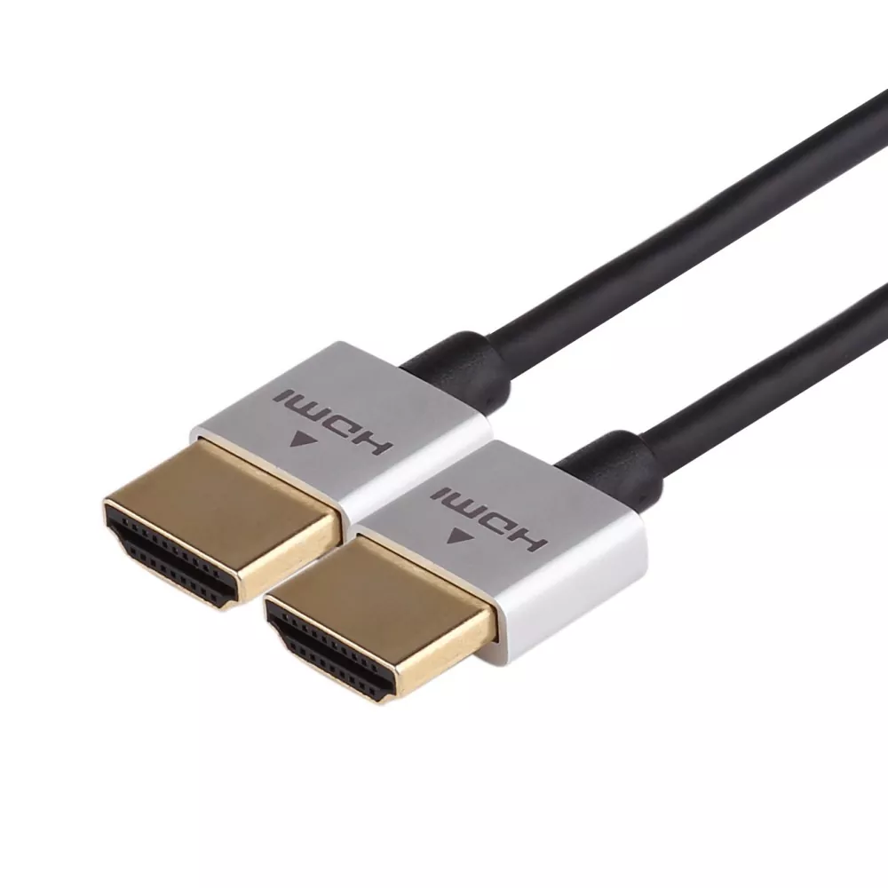 壁掛けテレビ用スリム HDMI ケーブル AM - AM